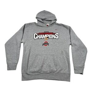Ohio State Buckeyes Hoodie Sweatshirt Mens M Nike 2002 National Champs Football